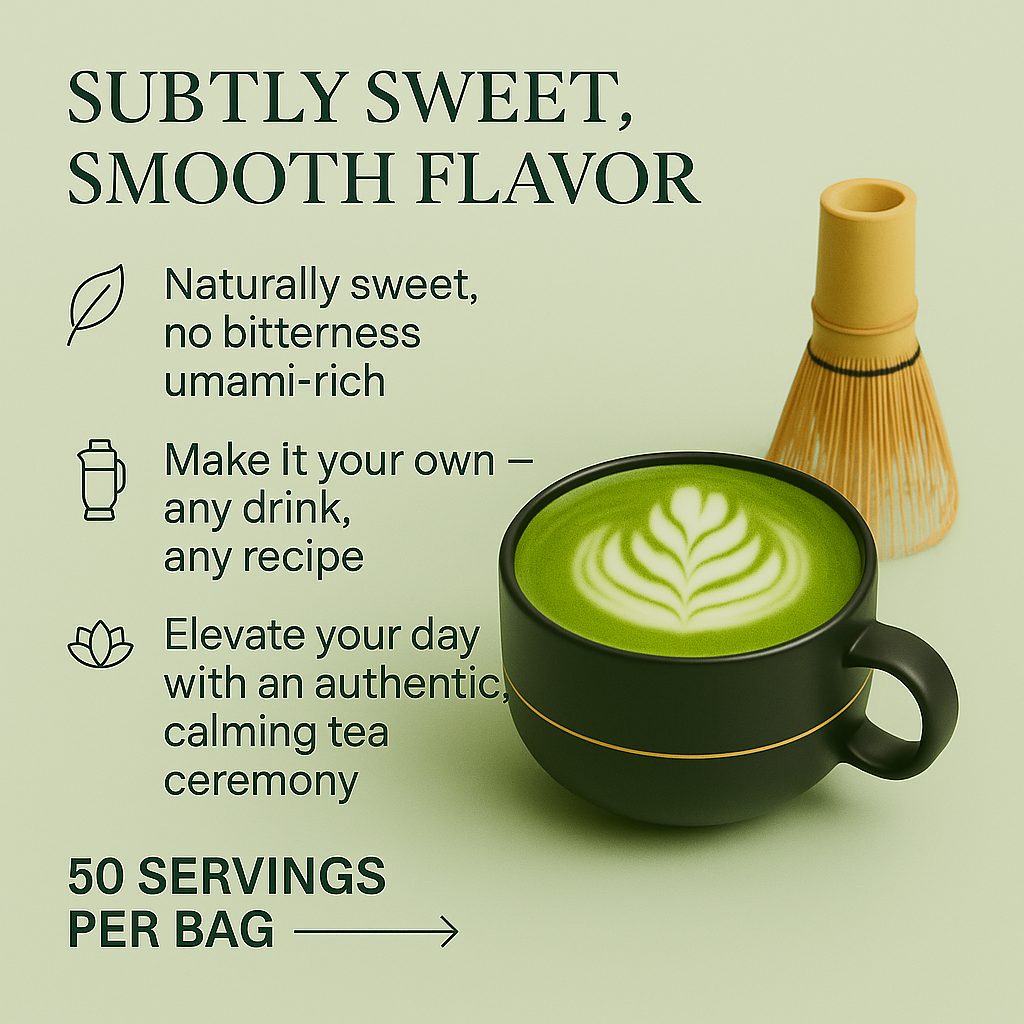 Ceremonial Grade Matcha Powder (50g)