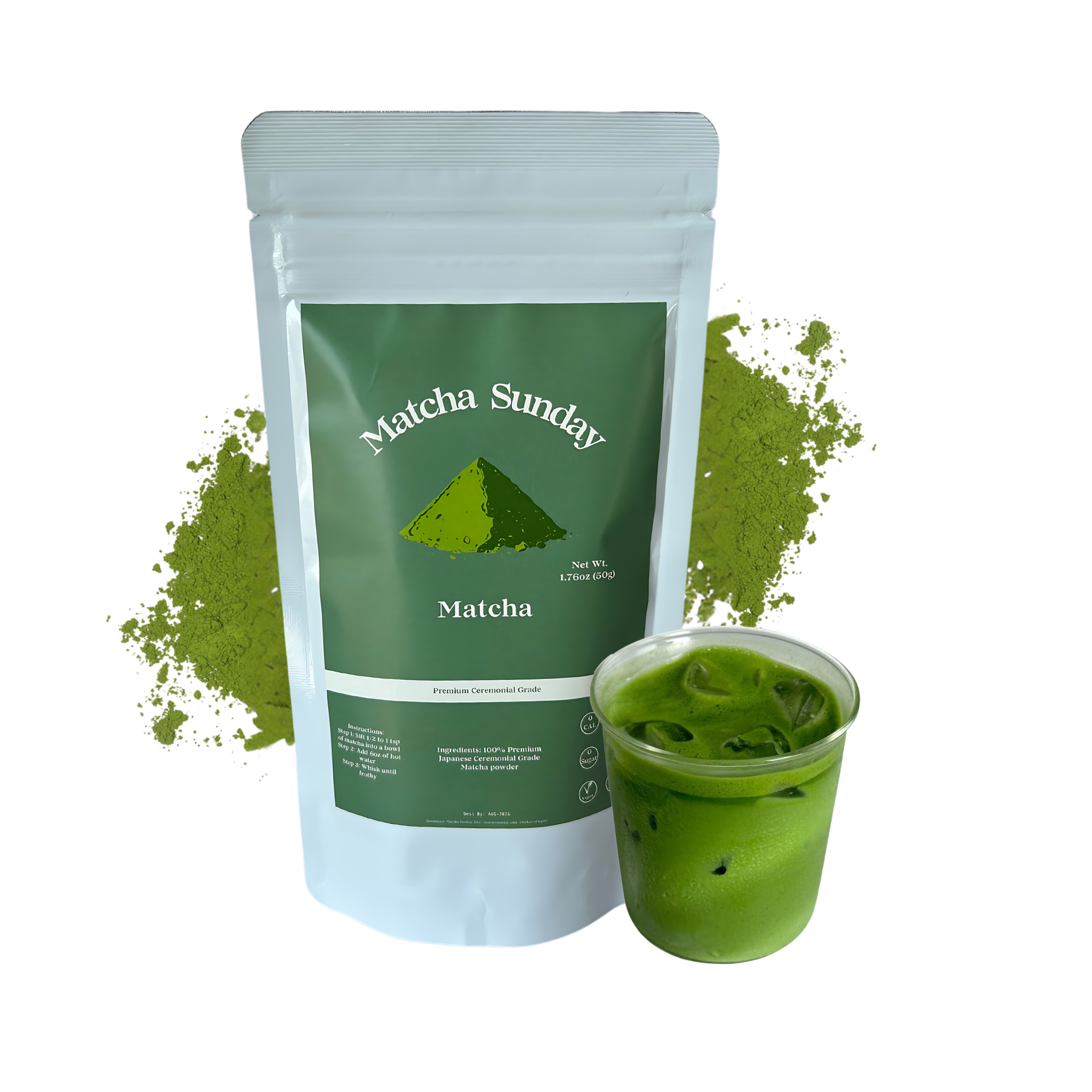 Ceremonial Grade Matcha Powder (50g)