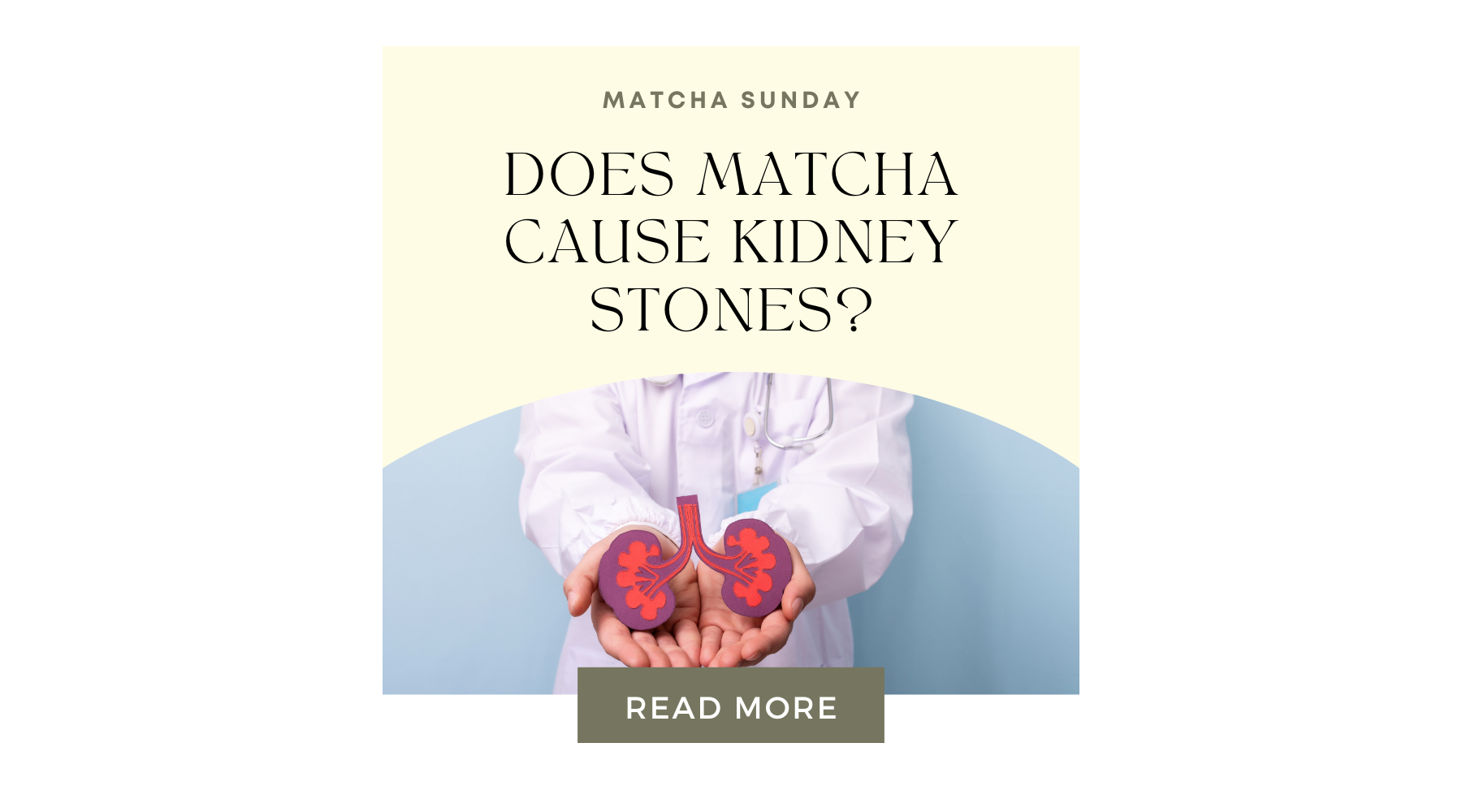 Does Matcha Cause Kidney Stones?