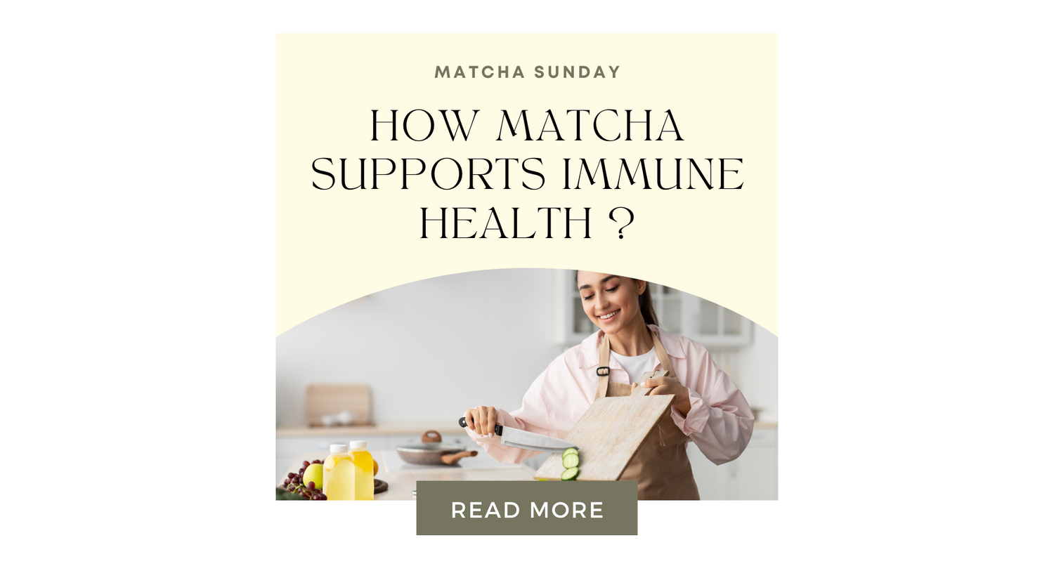 How Matcha Supports Immune Health