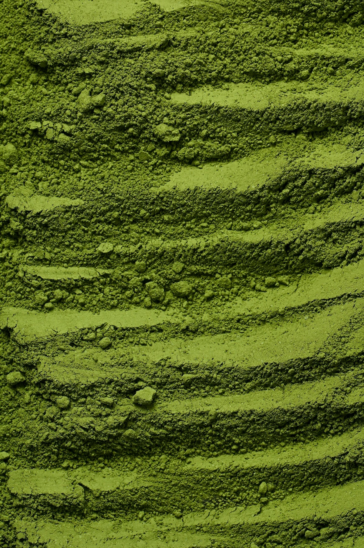 a close up of a green colored substance
