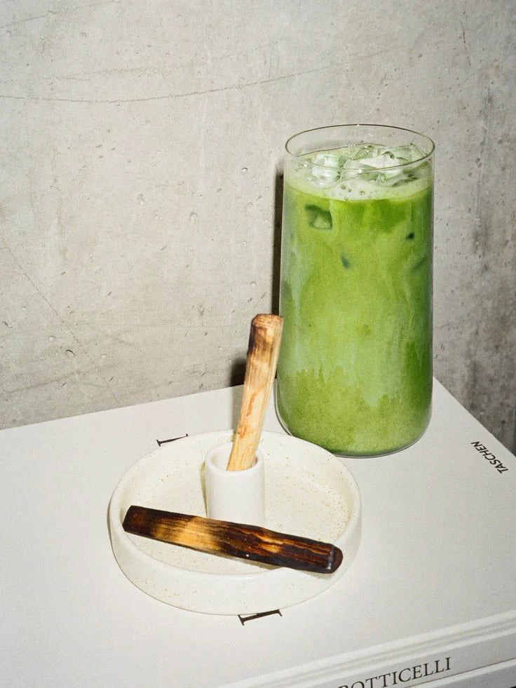 Making matcha