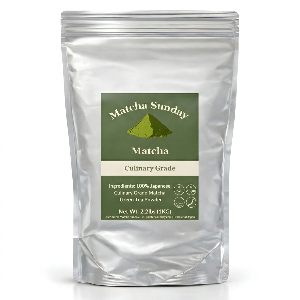 Culinary Grade Matcha Powder 1 KG - Wholesale