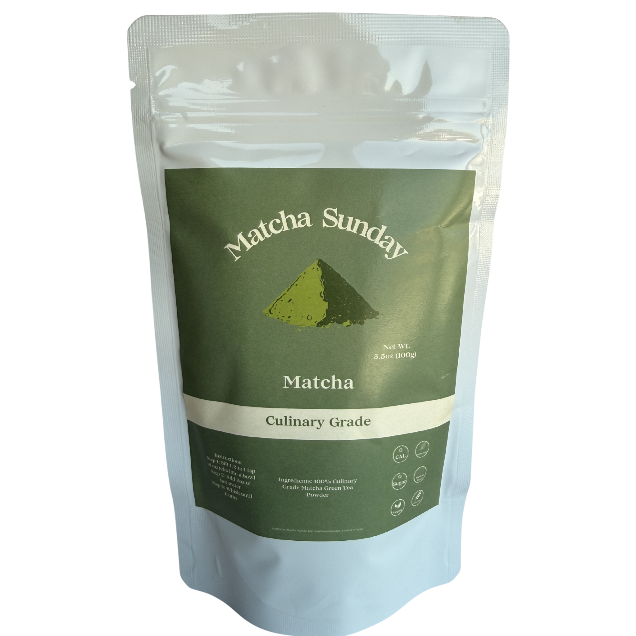 Culinary Grade Matcha Powder (100g)