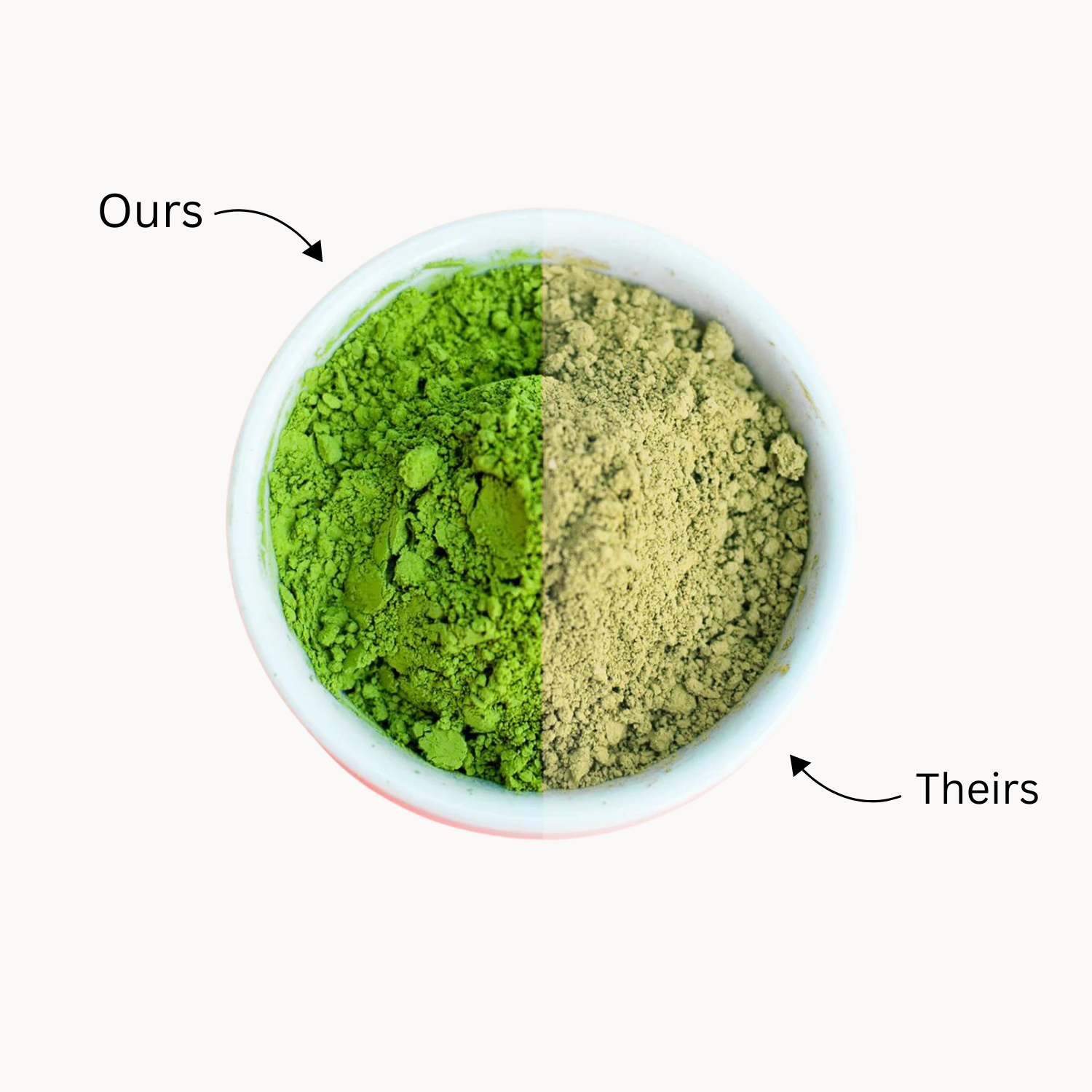 Ours vs Theirs Matcha Sunday