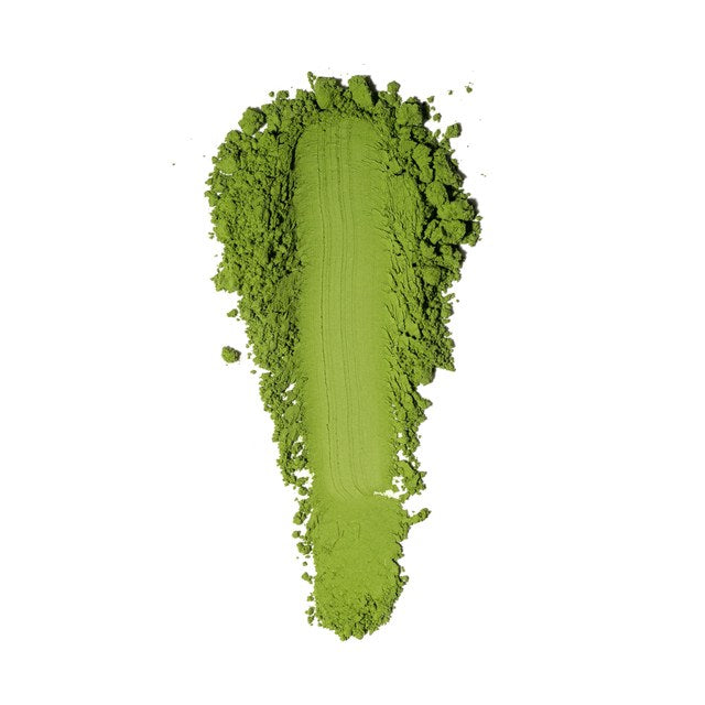 Our real ceremonial matcha powder, vivid green